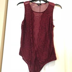 Shear body suit